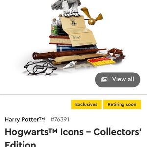 Lego Hogwarts Icons Collectors' Edition- 76391- Hedwig- New In Box